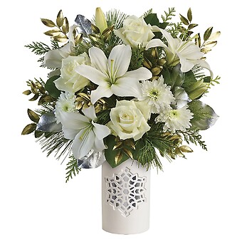 White Snowflake Bouquet