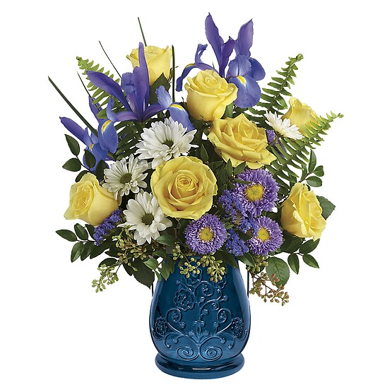  Sapphire Garden Bouquet