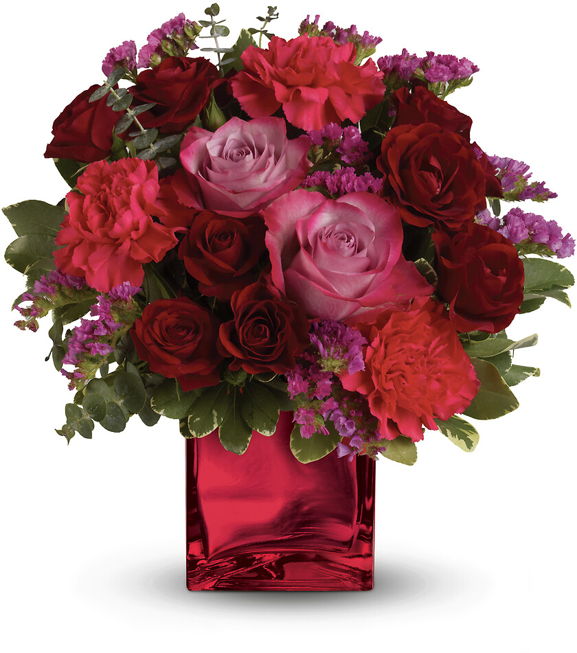 Ruby Rapture Bouquet arranged by a florist in Hauppauge, NY The