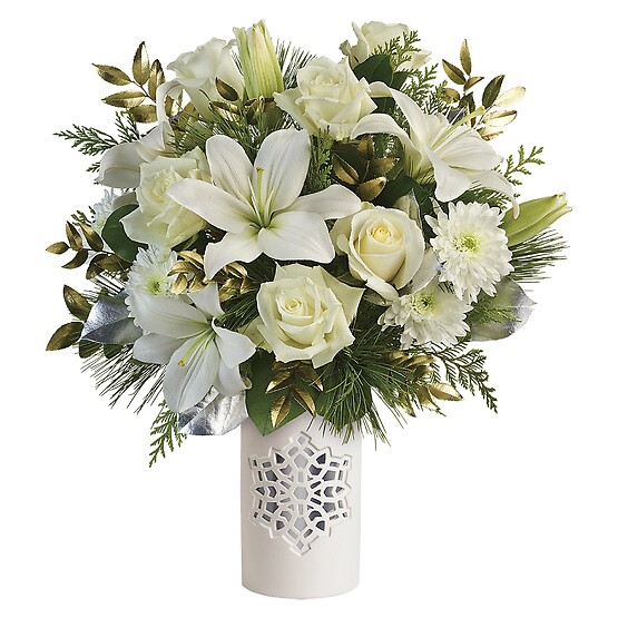 White Snowflake Bouquet