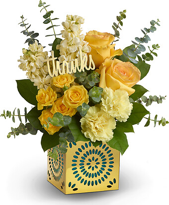 Shimmer Of Thanks Bouquet