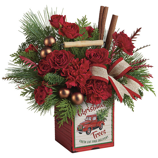 Merry Vintage Christmas Bouquet