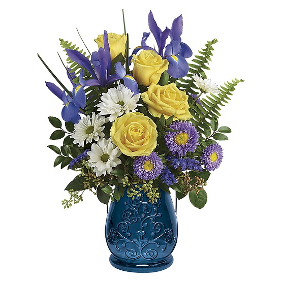  Sapphire Garden Bouquet